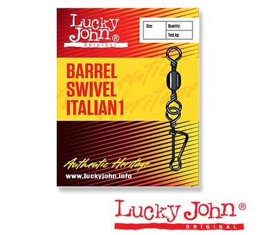 Вертлюги-c-застежкой-Lucky-John-Original-BARREL-SWIVEL-ITALIAN1-012