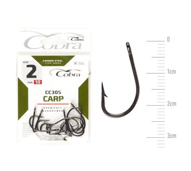 Крючки Cobra CARP сер. CC305 №2