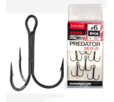 Крючки-тройники Lucky John PREDATOR сер. LJH235 №10