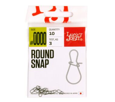 Застежки Lucky John Pro Series ROUND SNAP 0000