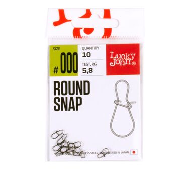 Застежки Lucky John Pro Series ROUND SNAP 000