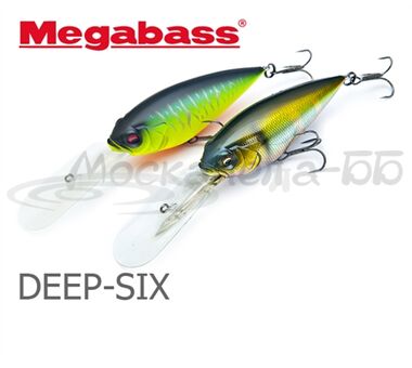 Воблер MEGABASS DEEP-SIX SP-C (Al Biwako Champagne Secret)