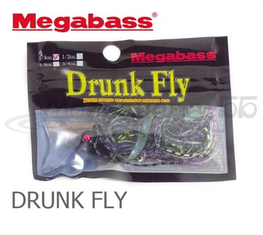 Джиговая приманка Megabass DRUNK FLY 1/4oz. CLEAR CHART 08