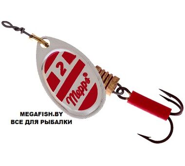 Блесна Mepps Aglia 2 (4.5 гр) White Red