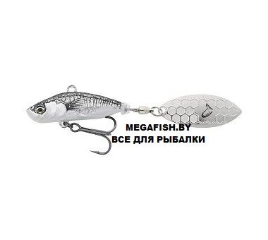 Тейл-спиннер Savage Gear 3D Sticklebait Tailspin 7.3 см 13гр Black Silver