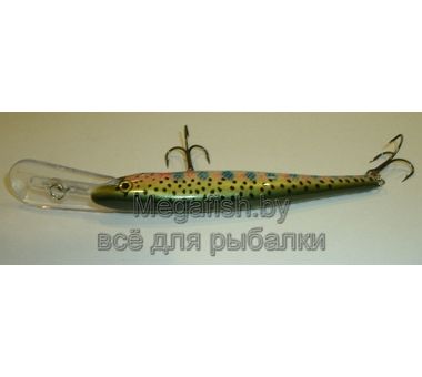 Воблер Rapala Minnow Rap 11 (11см 12г 2,1-4,5м) floating цвет RT (Rainbow...