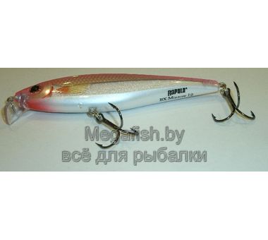 Воблер Rapala BX Minnow BXM10 (10 см 12г  0,9-1,5м) floating цвет PN (Pink)...