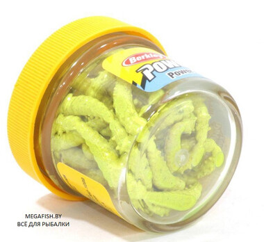 Приманка Berkley Powerbait Honey Worms (2.5 см; 55 шт.) Hot Yellow 2