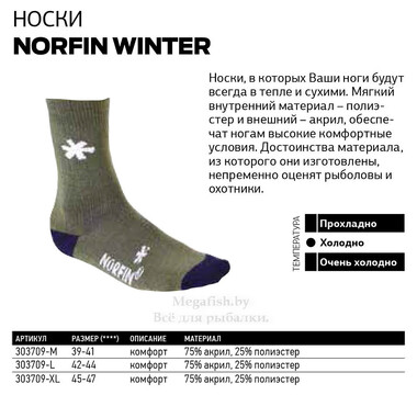 Термоноски Norfin Winter 5