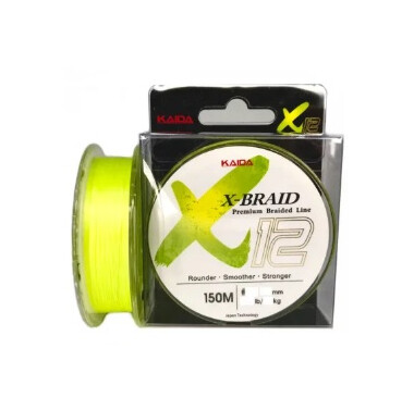 Шнур Kaida X12 Braid 150м 0.10мм