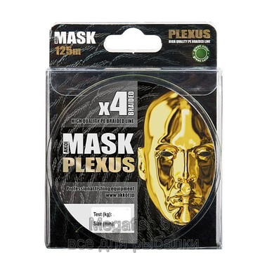 Шнур Akkoi Mask Plexus 125м 0,18мм green MPG/125-0,18- 7,71кг 3