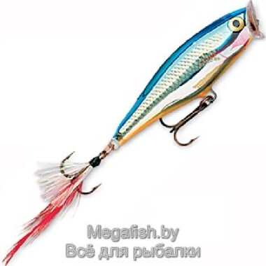 Воблер Rapala Skitter Pop SP09 (9см,14гр,0м) цвет SB