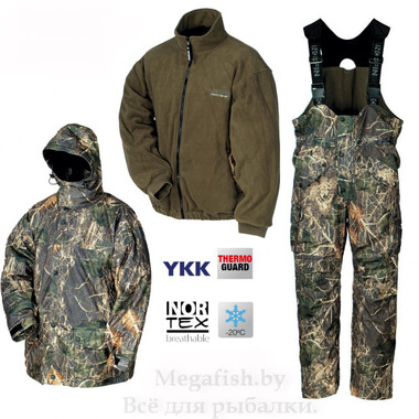 Костюм зимний NORFIN Expert Camo S