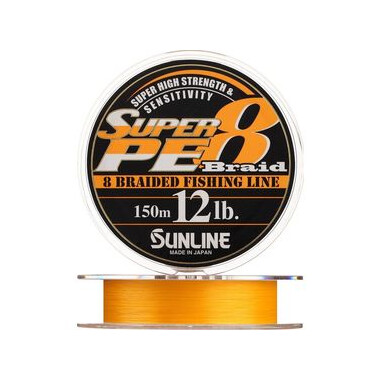 Шнур плетёный Sunline Super PE 8 Braid Диаметр: #1.5 / 7.50 kg.