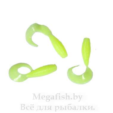Твистер Lucky John Pro Series Micro Grub 1.0" (2.5см, в упаковке 15шт) S88 2