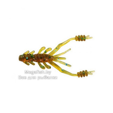 Силикон Reins RING SHRIMP 3" 565 Motor Oil Green Flake