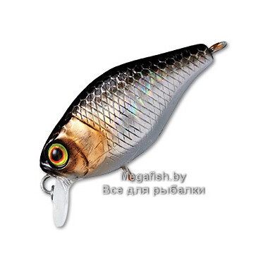 Воблер Chubby 38F HL Silver&Black
