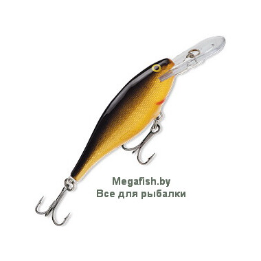 Воблер Rapala Shad Rap 04 (4 гр; 4 см; 1.2-2.1 м) G