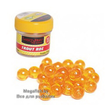 Икра искусственная Lucky John Trout Roe (6 мм)