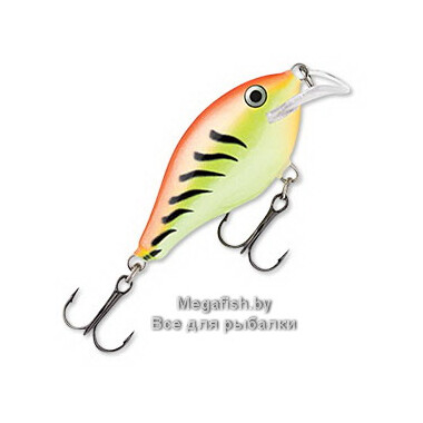 Воблер Rapala Scatter Rap Crank 07 (16 гр; 7 см; 2.4-4 м) GFD