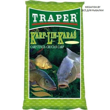 Прикормка Traper Популярная (1 кг; Карп-Линь-Карась)