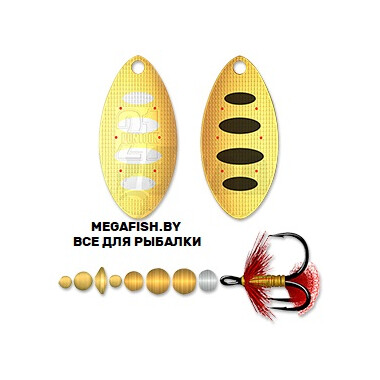 Блесна Pontoon 21 Trait №0 (3.7 гр; 2.51 см) BT01-041