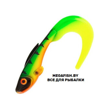 Приманка Abu Garcia Beast Curl Tail 170 (17 см; 54.6 гр; 2 шт.) Fire Tiger