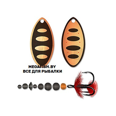 Блесна Pontoon 21 Trait №0 (3.7 гр; 2.51 см) NB03-004