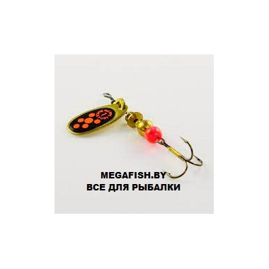 Блесна Mepps Black Fury (№1; 3.5 гр) Gold Orange