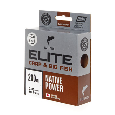 Леска монофильная Salmo Elite CARP & BIG FISH 200м