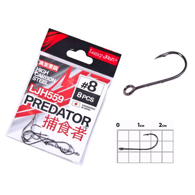 Крючки Lucky John PREDATOR сер. LJH559 008