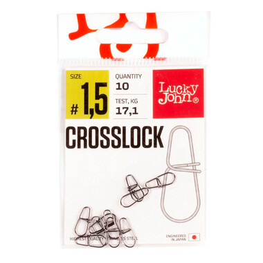 Застежки Lucky John Pro Series CROSSLOCK 0015