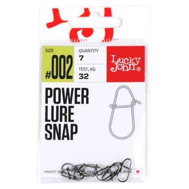 Застежки Lucky John Pro Series POWER LURE SNAP