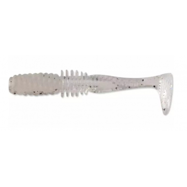 Твистер MEGABASS ROCKY FRY 1.5" P Vib Tail, 5 шт в уп., цвет: Glow Shirasu 16