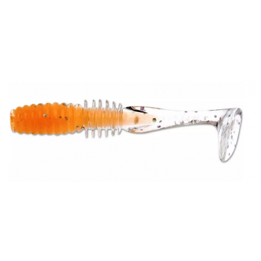 Твистер MEGABASS ROCKY FRY 1.5" P Vib Tail, 5 шт в уп., цвет: Peach Glow Core 14