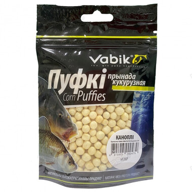 Приманка Vabik CORN PUFFIES (Конопля; 20 гр)