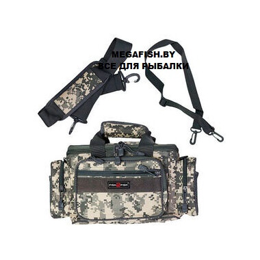 Сумка поясная Fish2Fish Riverbag 40х25х20см серая цифра