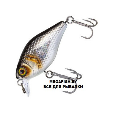 Воблер Jackall Chubby 41 (5.5 гр; 4.1 см; 0.6-1 м) hl silver & black