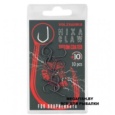 Крючок Волжанка Mixa Claw Teflon №6 (10 шт.)