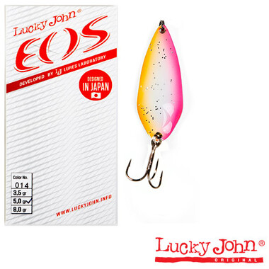 Колеблющаяся блесна Lucky John EOS 8,0 g ( 44 mm, 8.0 g) цвет 004