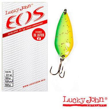 Колеблющаяся блесна Lucky John EOS 8,0 g ( 44 mm, 8.0 g) цвет 010