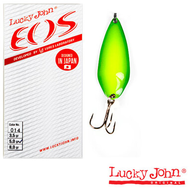 Колеблющаяся блесна Lucky John EOS 8,0 g ( 44 mm, 8.0 g) цвет 019