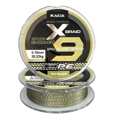 Шнур Kaida Sports Evolved 9X 100м 0.40мм