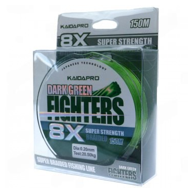 Шнур Kaida Pro Fighters X8 150м 0.12мм