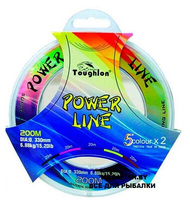 Леска Toughlon Power line 200м 0.16мм