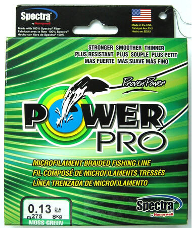 Шнур Плетёный  Power Pro 135м Moss Green 0,13 - 8 кг