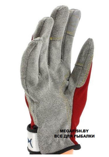 Перчатки Owner Jigging Glove (LL; красные) 2