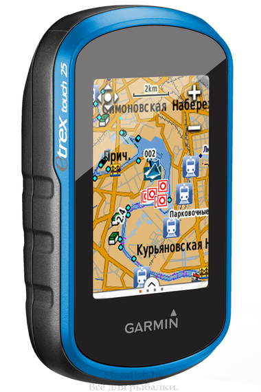 Портатив​ный GPS-навигатор Garmin eTrex Touch 25 2