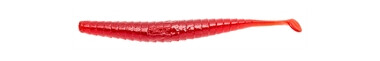 Виброхвост Tsunekichi Stick Shad, 4.0" ; 10,0 см, 7 шт в уп., цвет: SOLID RED