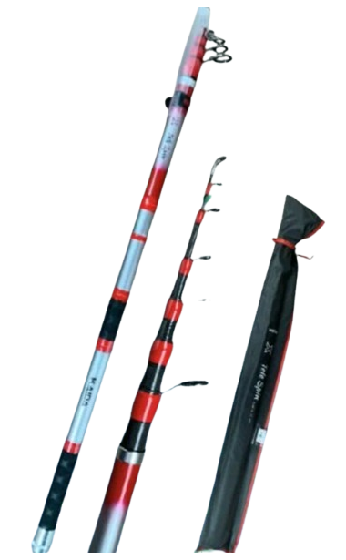 Удилище Kaida X Tele Spin укороченное с кольцами 3.3м до 80гр